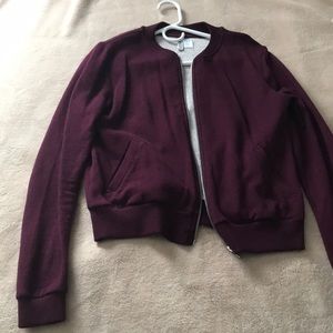 H&M fleece bomber